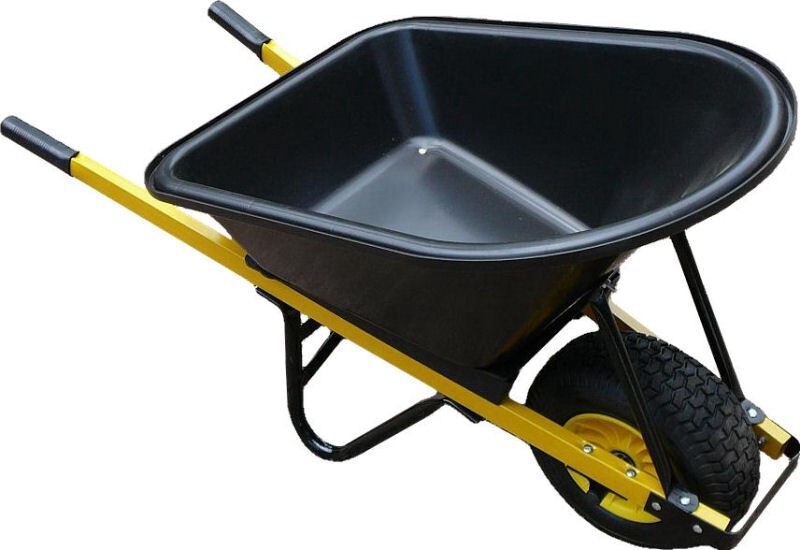 WHEELBARROW 100L POLY TRAY  WITH STD WHEEL