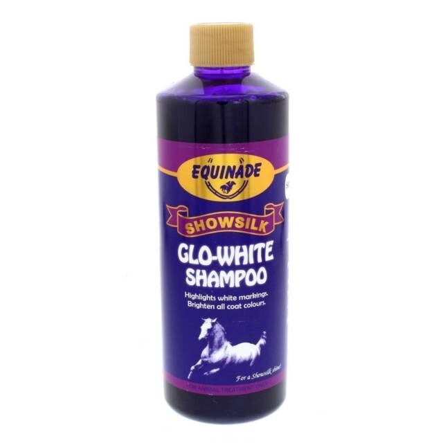 EQUINADE SHOWSILK GLO-WHITE SHAMPOO 500ML