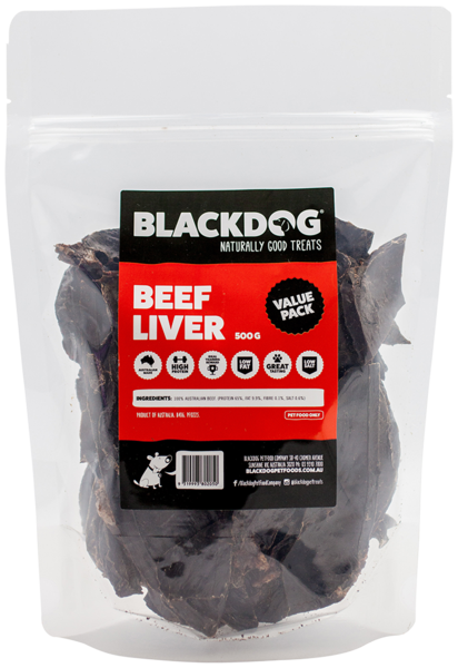 BLACKDOG BEEF LIVER 1KG