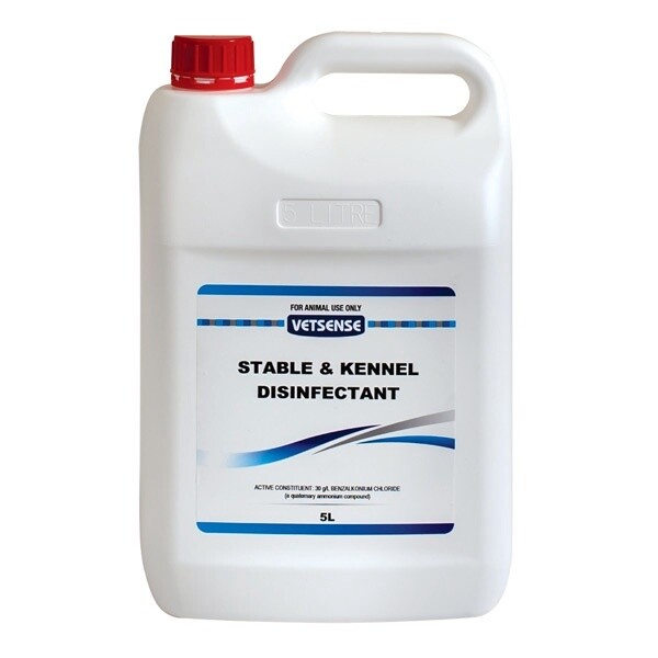 VETSENSE STABLE &amp; KENNEL DISINFECTANT 5L