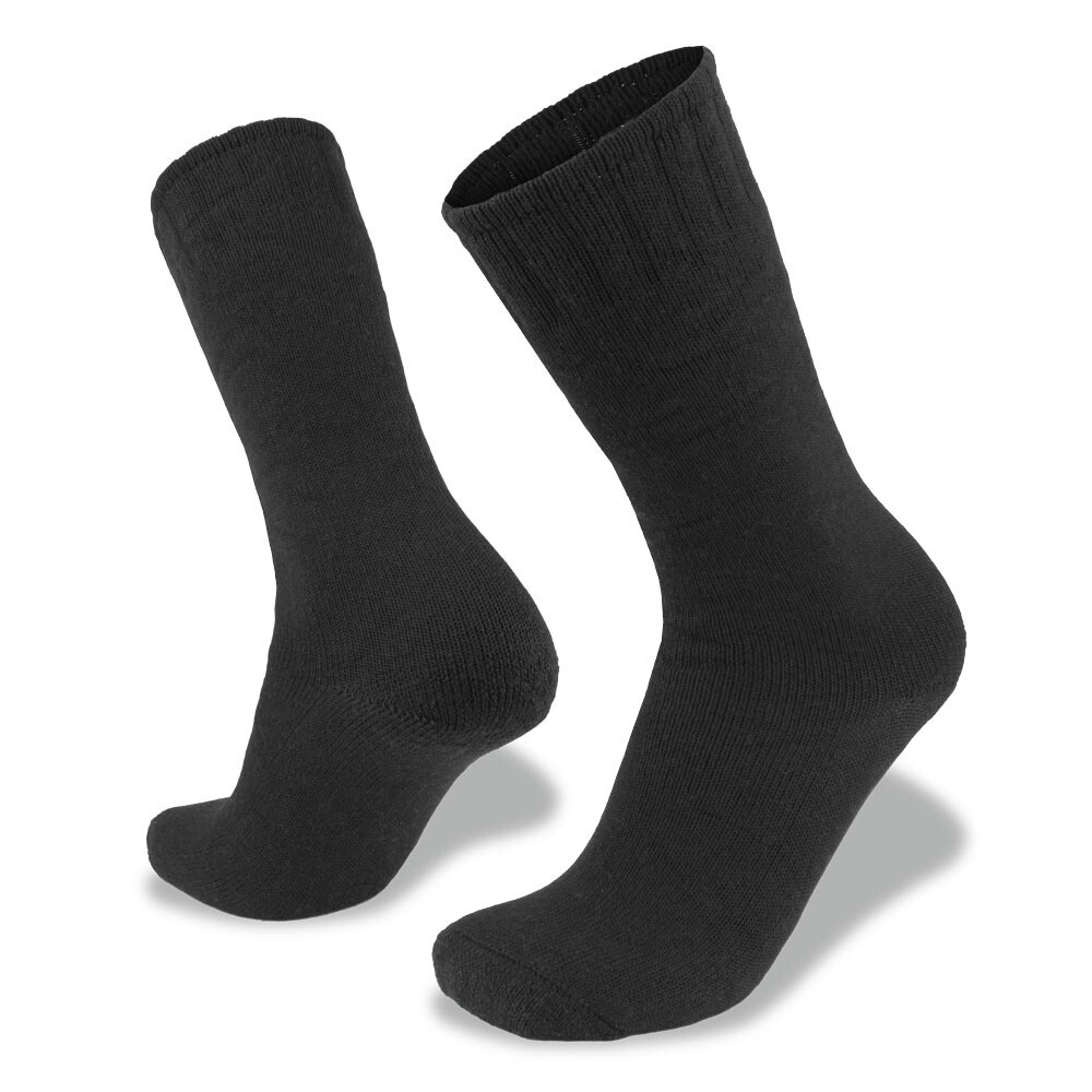 WILDERNESS WEAR PATHFINDER HIKER SOCKS BLACK - MED (MEN&#39;S SIZE 10-13, LADIES 10-13)