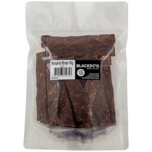 BLACKDOG ROO JERKY STRAPS 150G