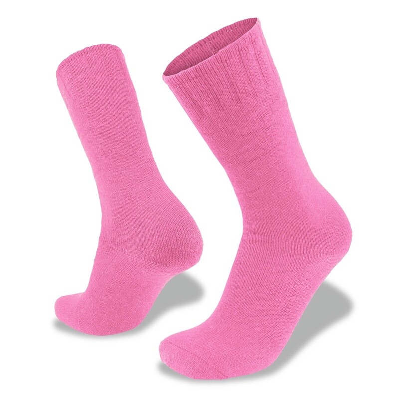 WILDERNESS WEAR PATHFINDER HIKER SOCKS PINK -SM (LADIES SIZE 5-9.5)