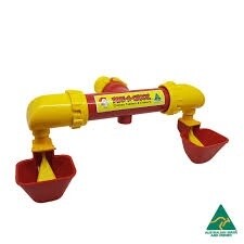 DINE-A-CHOOK TWIN CUP OUTLET DRINKER