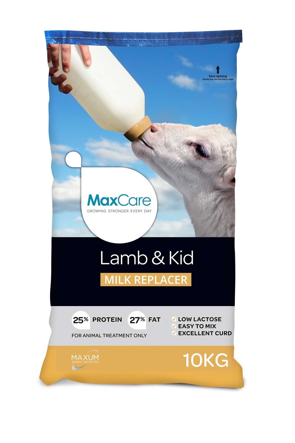 MAXCARE LAMB AND KID MILK REPLACER 10KG  MULTI-SPECIES