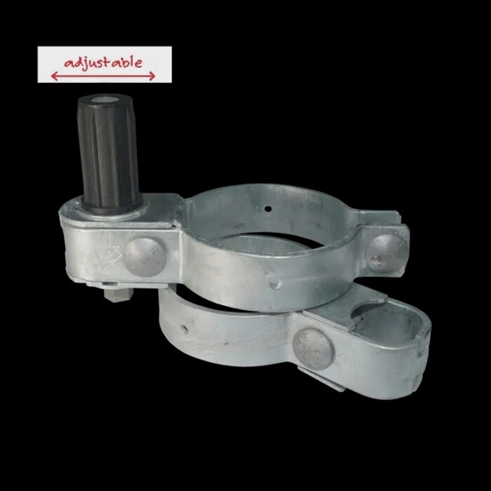 ROTECH BOLT-ON ROUND POST GATE KIT 100NB TO 25NB
