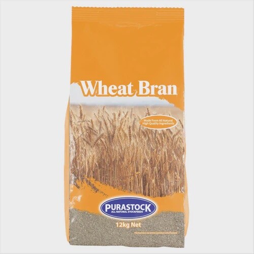 PURASTOCK WHEAT BRAN 12KG   {A2.6}