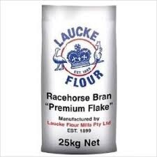 LAUCKE FLAKY RACEHORSE BRAN 20KG   {A4.7-8}