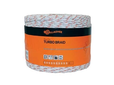 5MM TURBO BRAID 400M GALLAGHER G62176