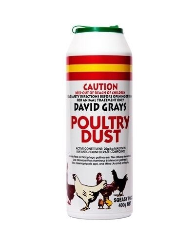 DAVID GRAYS POULTRY DUST 400G