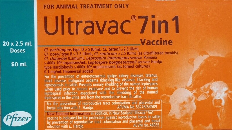 ULTRAVAC 7 IN 1 50 ML ZOETIS
