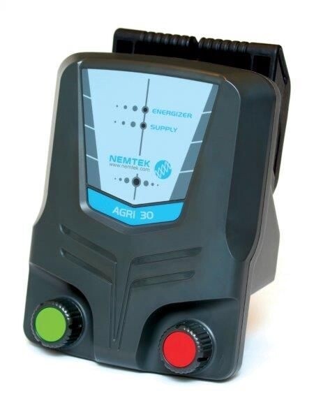 NEMTEK AGRI 30 30KM MAINS AND BATTERY ENERGIZER