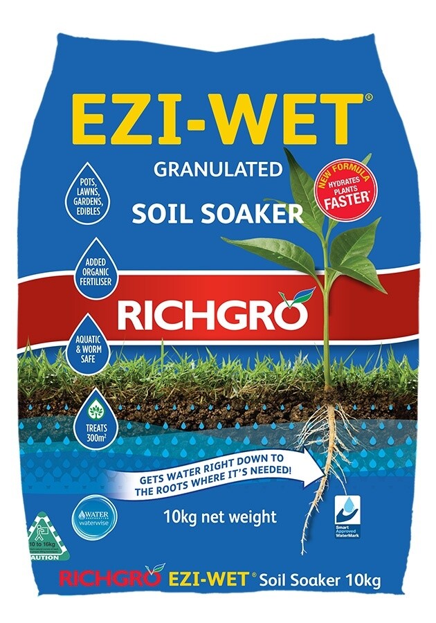 RICHGRO EZI-WET GRANULATED SOIL SOAKER 10KG