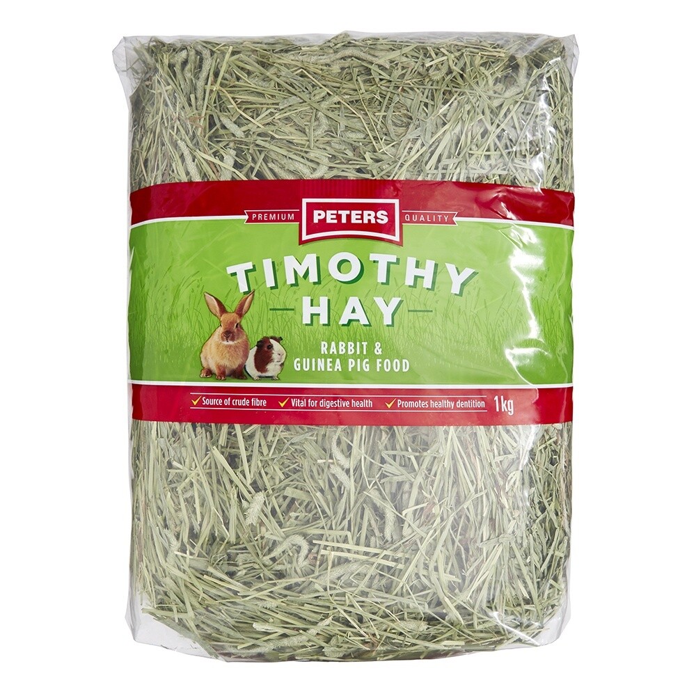TIMOTHY HAY USA RABBIT &amp; GUINEA PIG FOOD 1KG