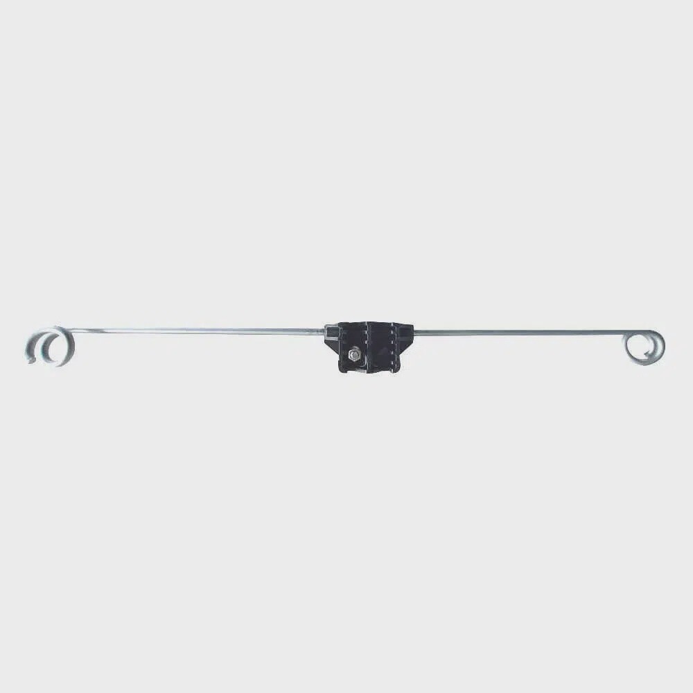 NEMTEK FENCING BRACKET OFFSET  DOUBLE LIVE TIP ELECTRIC FENCE INSULATOR