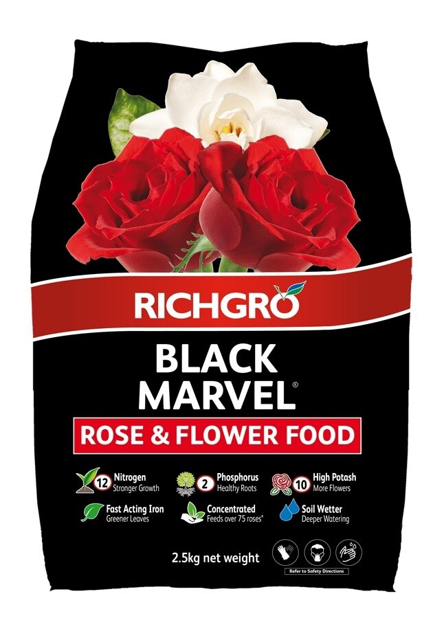 RICHGRO BLACK MARVEL ROSE &amp; FLOWER FOOD 5KG