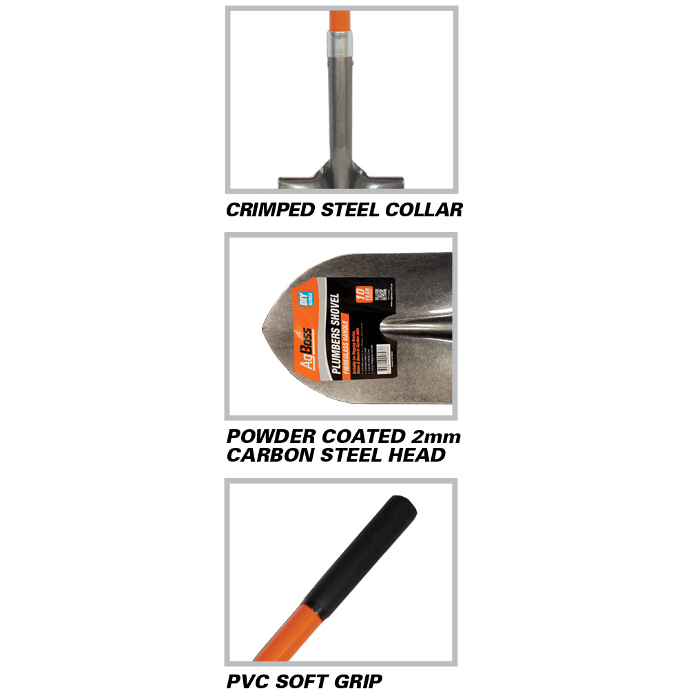 AGBOSS DIY PLUMBERS SHOVEL