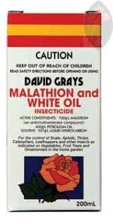 DAVID GRAYS MALATHION &amp; WHITE OIL 200ML