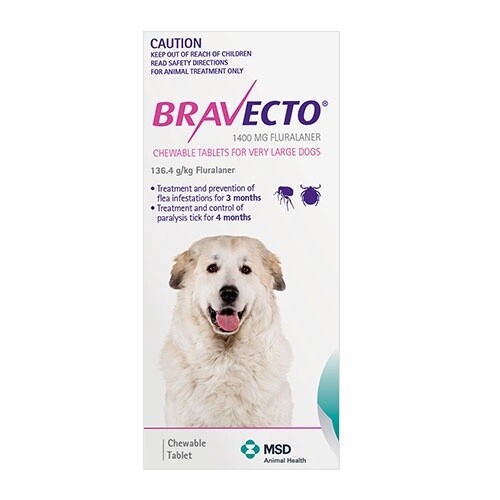 BRAVECTO CHEW PURPLE (40-56KG)