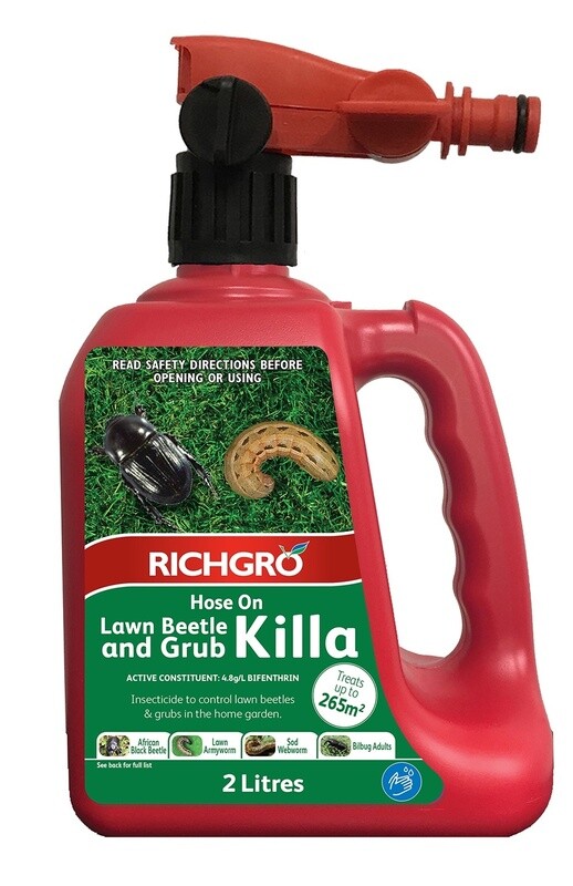 RICHGRO HOSE ON LAWN BEETLE &amp; GRUB KILLA 2L