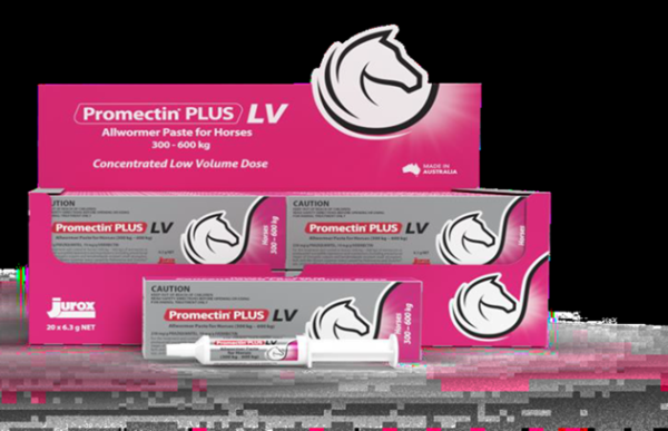 JUROX PROMECTIN PLUS LV MINI FOR HORSES 300KG - 600KG