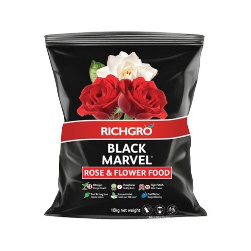 RICHGRO BLACK MARVEL ROSE &amp; FLOWER FOOD 10KG