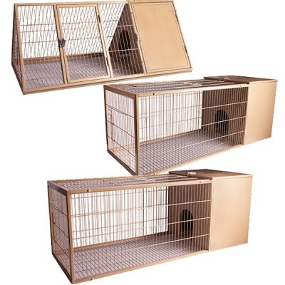 SMALL ANIMAL CAGE OUTDOOR TRIANGULAR DUNE 100X47.5X41.5