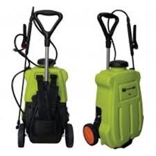 WeedMasta™ 16L - Rechargeable Knapsack Sprayer with 2.4L/min 70psi 12v Pump (with Trolley) by TTi