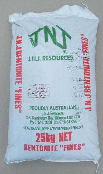 BENTONITE FINE - STOCK + DAM GRADE  25KG (TRUGEL EQUIVALENT)