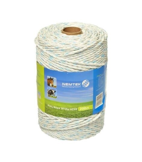NEMTEK POLY ROPE WHITE 200M