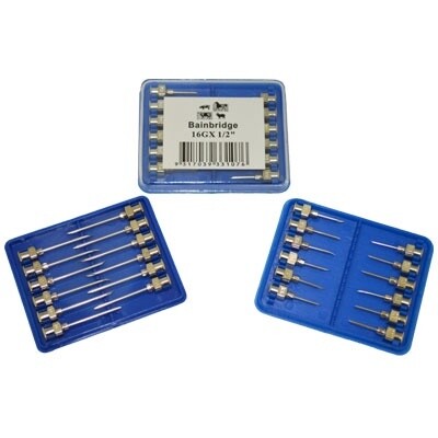 LUER NEEDLE 19GX1/2&quot; 12 PACK
