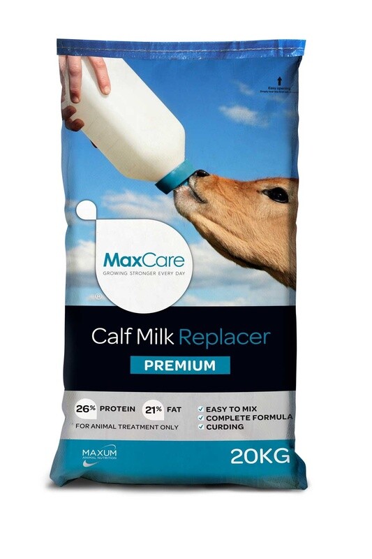 MAXCARE PREMIUM CALF MILK REPLACER 20KG