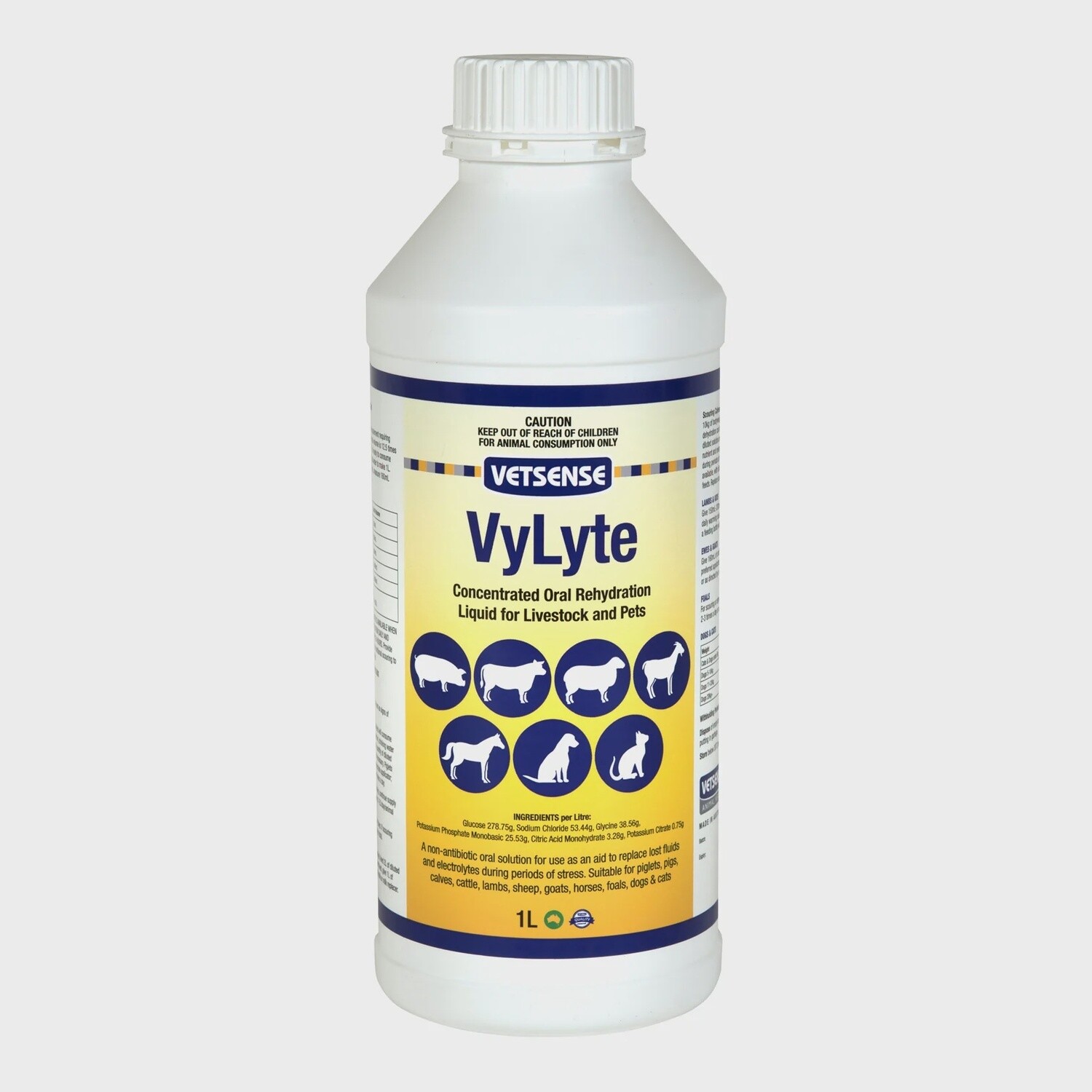 VETSENSE VYLYTE 1L (VYTRATE EQUIV)