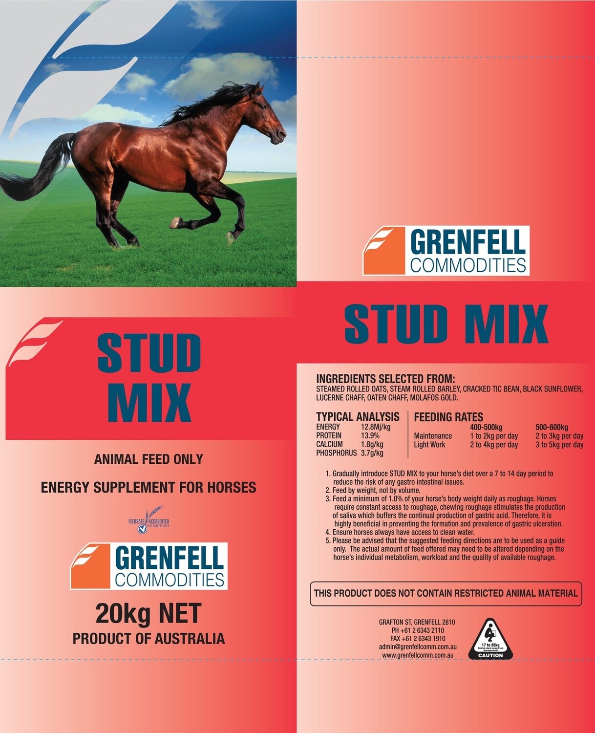 STUD MIX 20KG   {A3.5-6}