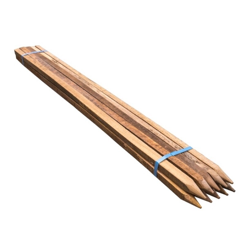BUNDLE 10 - TOMATO STAKES  1800 X 25 X 25  HARDWOOD