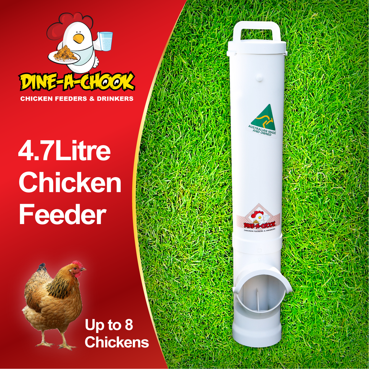 DINE-A-CHOOK 4.7L FEEDER