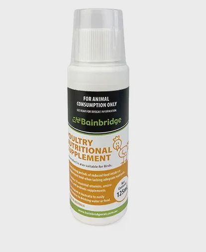BAINBRIDGE POULTRY NUTRITIONAL SUPPLEMENT 125ML