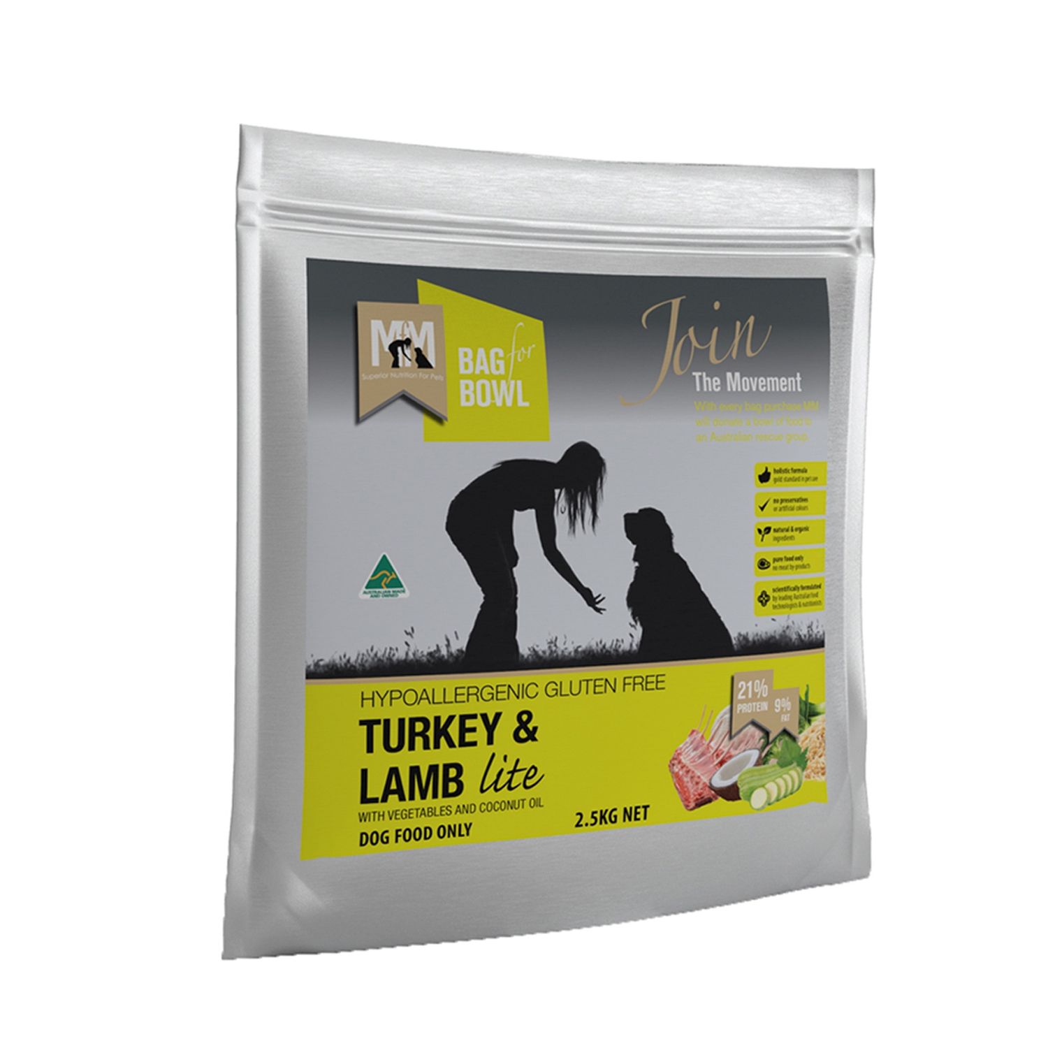 MEALS FOR MUTTS TURKEY &amp; LAMB LITE 2.5KG