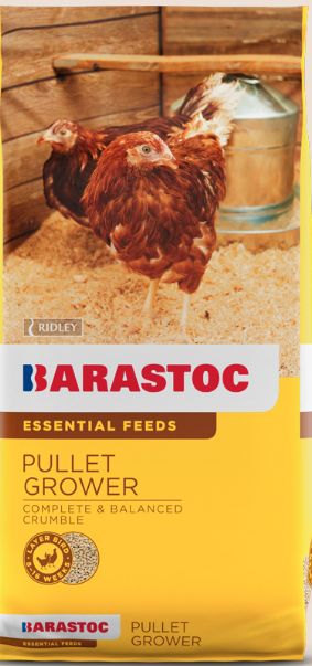 10KG** BARASTOC PULLET GROWER CRUMBLE 10KG