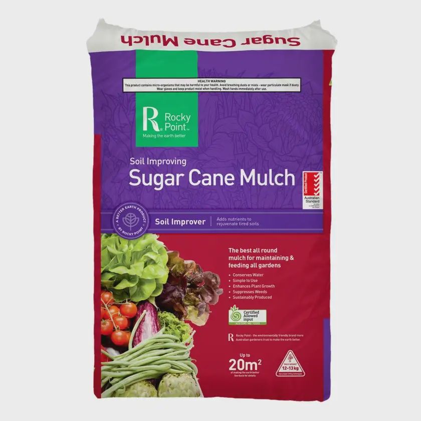 ROCKY POINT SUGAR CANE MULCH 20SQM