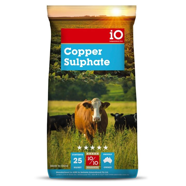 IO COPPER SULPHATE 25KG