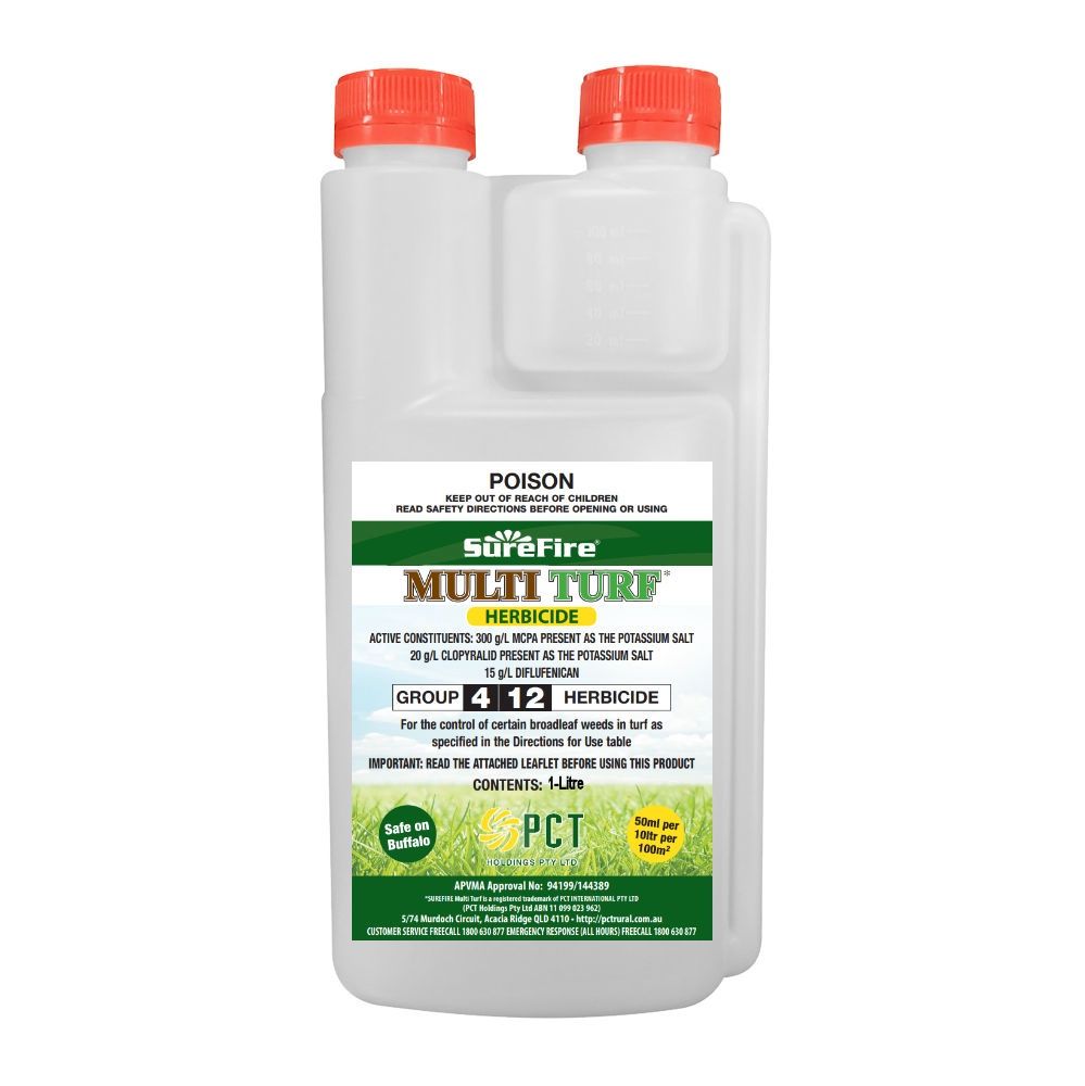 MULTI TURF HERBICIDE 1L (BOW &amp; ARROW EQUIVALENT)