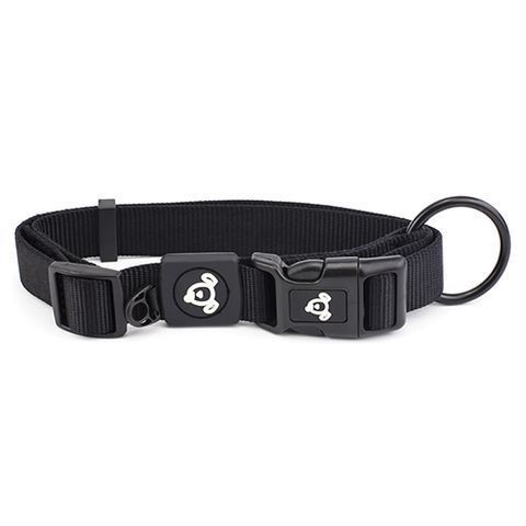 NYLON DOG COLLAR  SMALL BLACK