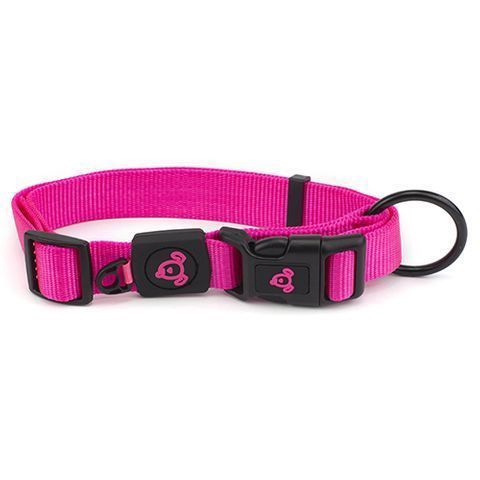 NYLON DOG COLLAR XS PINK