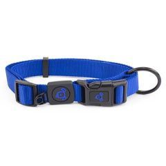 NYLON DOG COLLAR SMALL BLUE