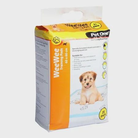 WEE WEE TRAINING PAD 60X60 25PK