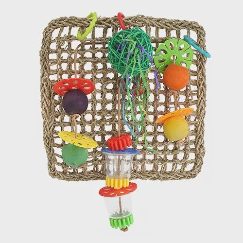BIRD TOY NET - FORAGING WALL MEDIUM