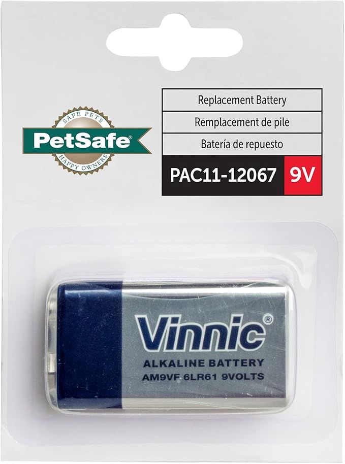 PET SAFE BATTERY 9V ALKALINE PAC11-12067