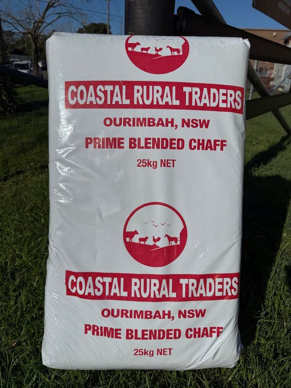COASTAL RURAL TRADERS BLENDED PREMIUM CHAFF 25KG (DARA)