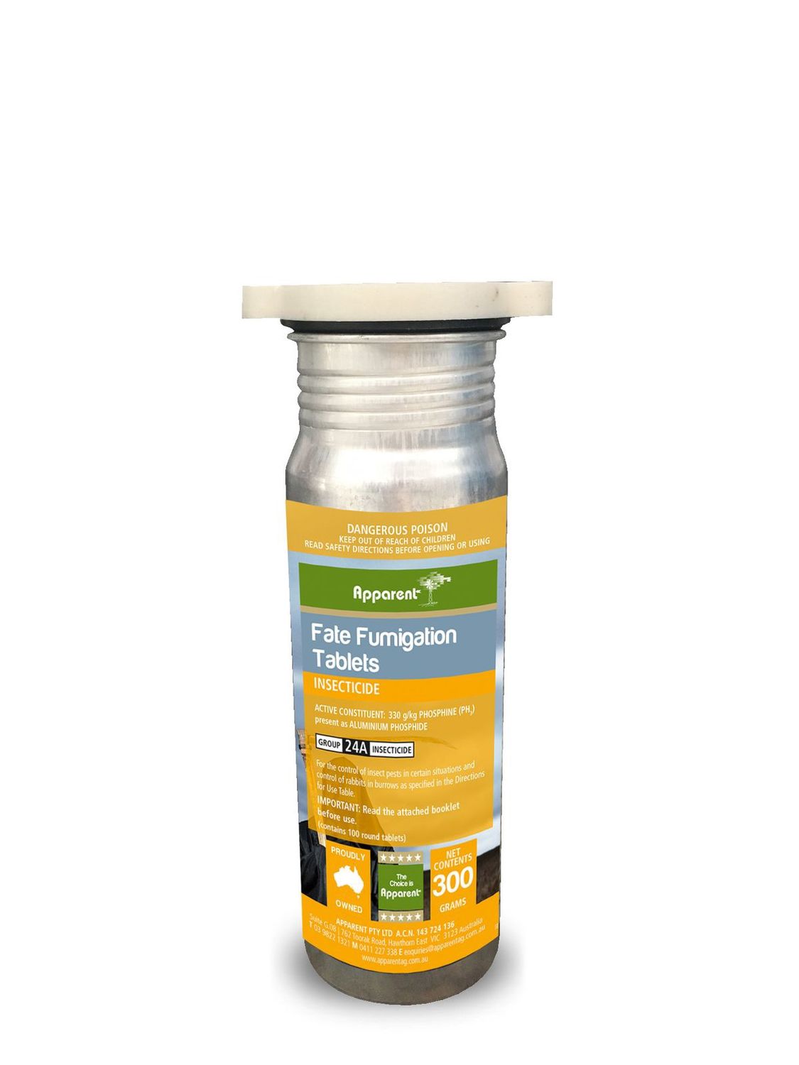APPARENT FATE ALUMINIUM PHOS (QUICKPHOS EQUIVALENT) 300G